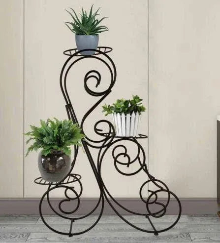 Iron 3 Pots Stand - ArtyCraftz.com