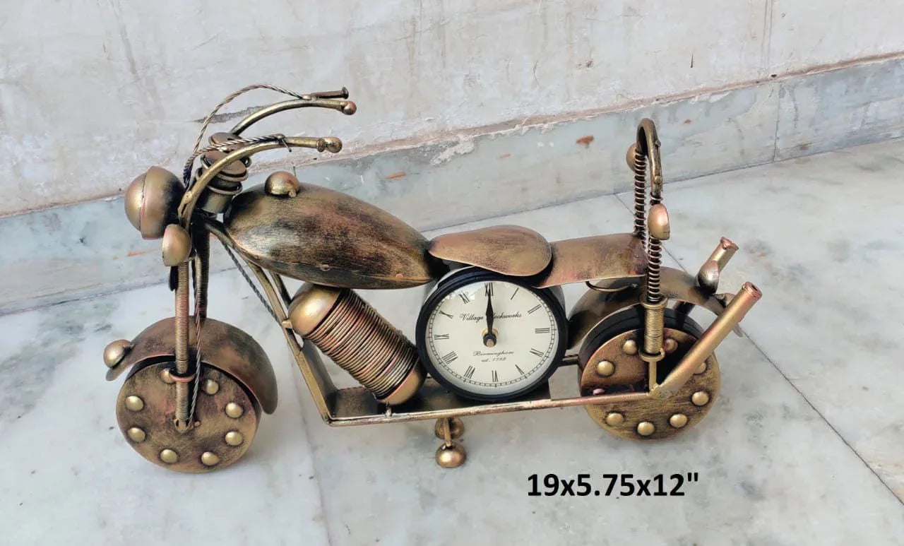 Iron Bike Clock for Home,Office Decor and Gifting - ArtyCraftz.com