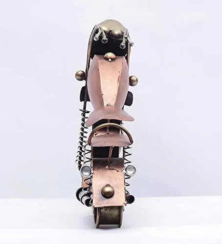 Iron Bike with Clock - ArtyCraftz.com