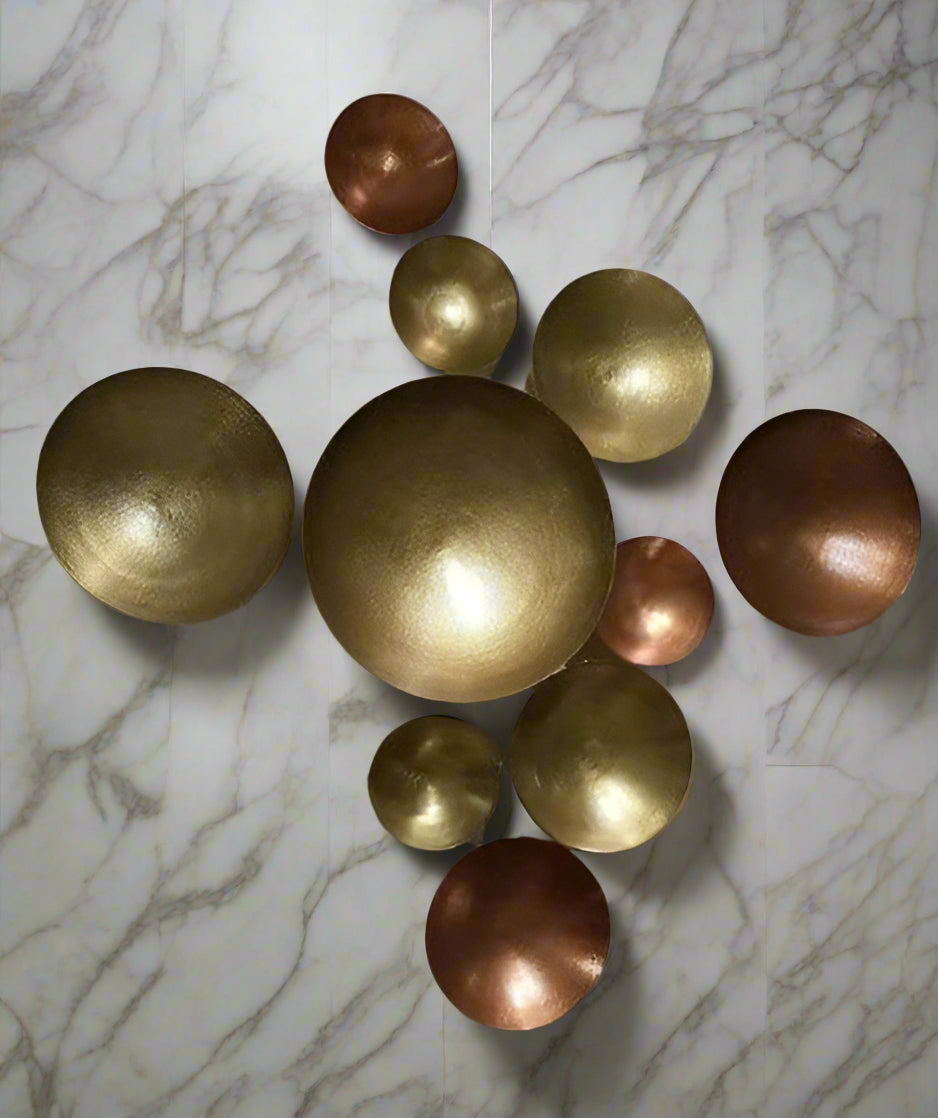 Iron Multicolor Wall Bowls-ArtyCraftz.com