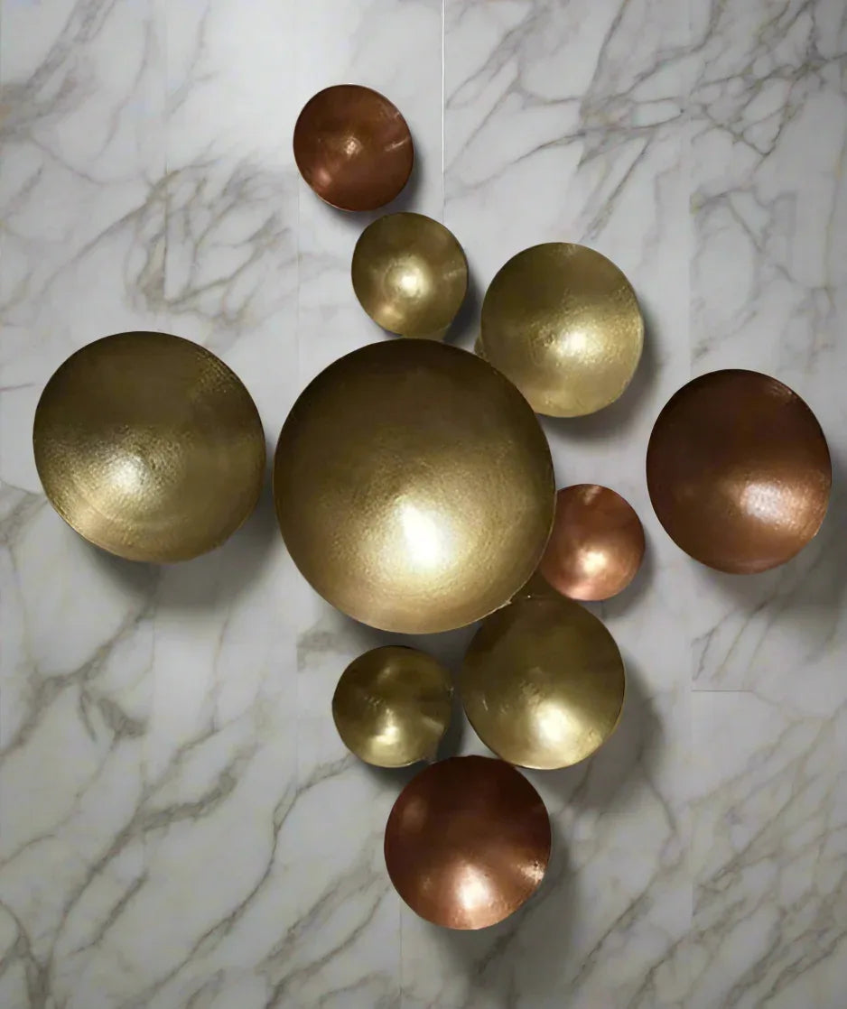 Iron Multicolor Wall Bowls-ArtyCraftz.com
