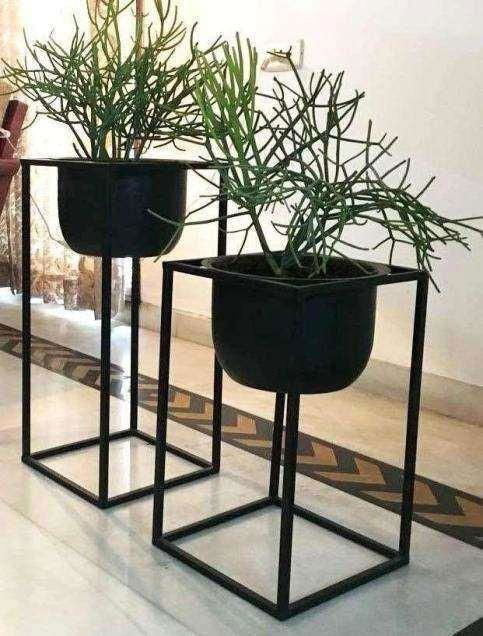 Iron Square Stand for Indoor Outdoor - ArtyCraftz.com