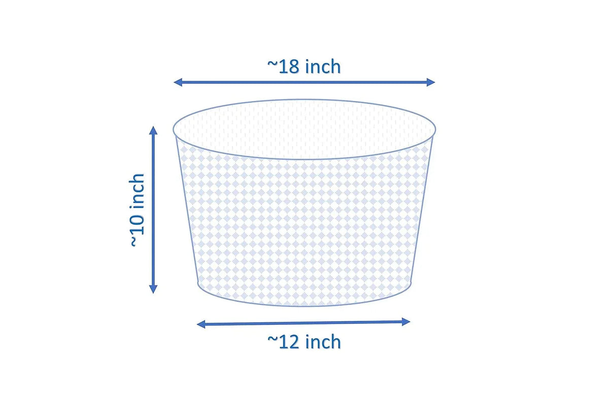 Jute Conical Basket with Handles