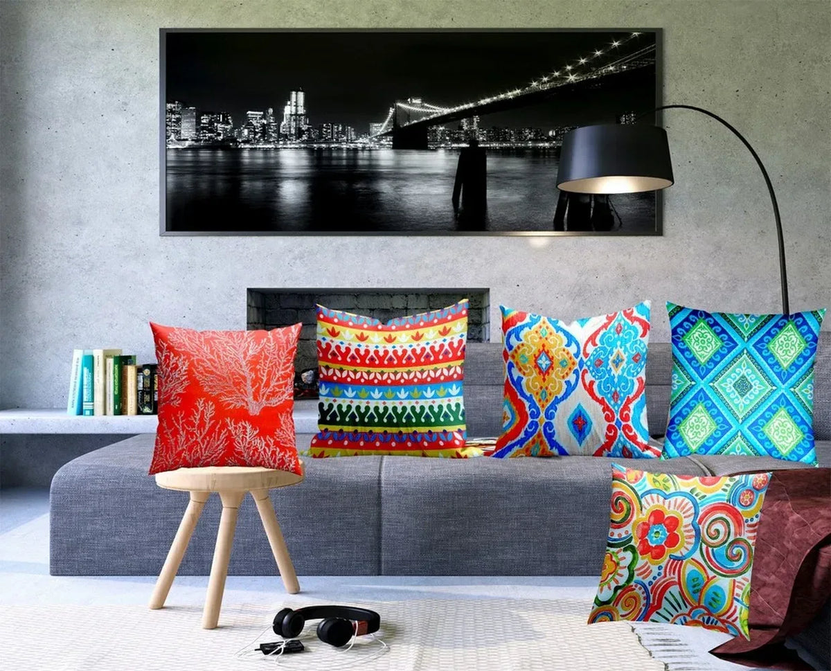 Jute Cushion Cover for Home Furnishing - ArtyCraftz.com