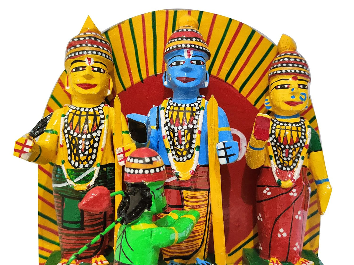 Kondapalli Rama Pariwar Pattabishekam
-ArtyCraftz.com