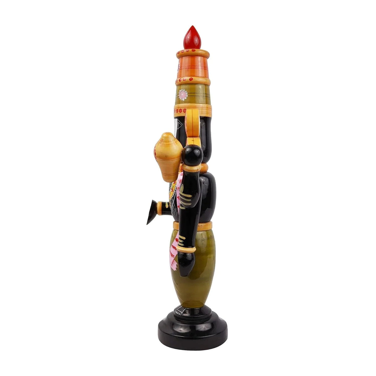 Kondapalli Wooden Tirupati Balaji Statue-ArtyCraftz.com