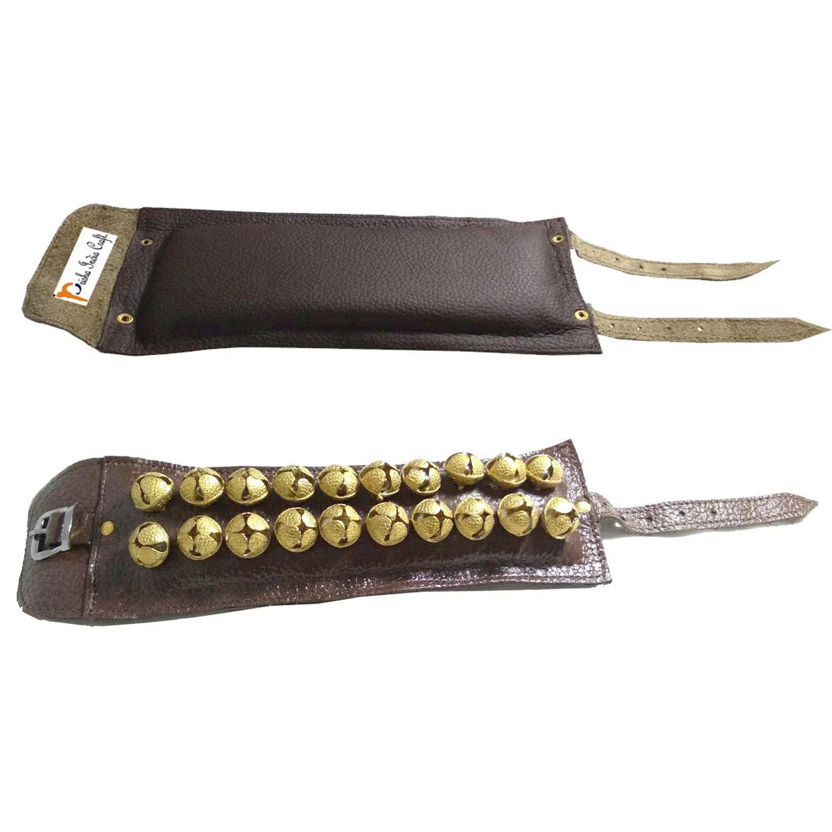 Leather Pad Ghungroo Pair
