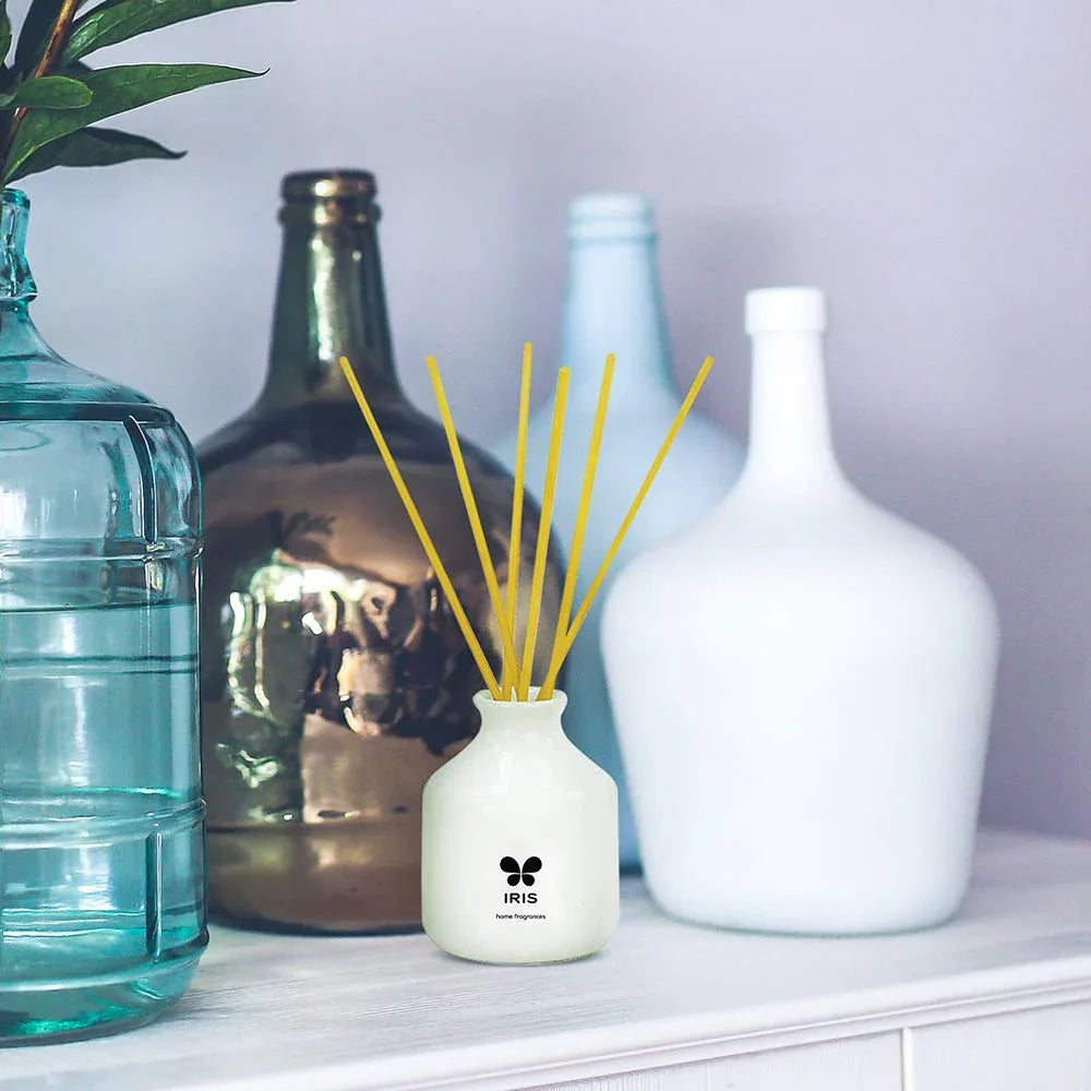 Lemon Grass Reed Diffuser with Ceramic Pot-ArtyCraftz.com