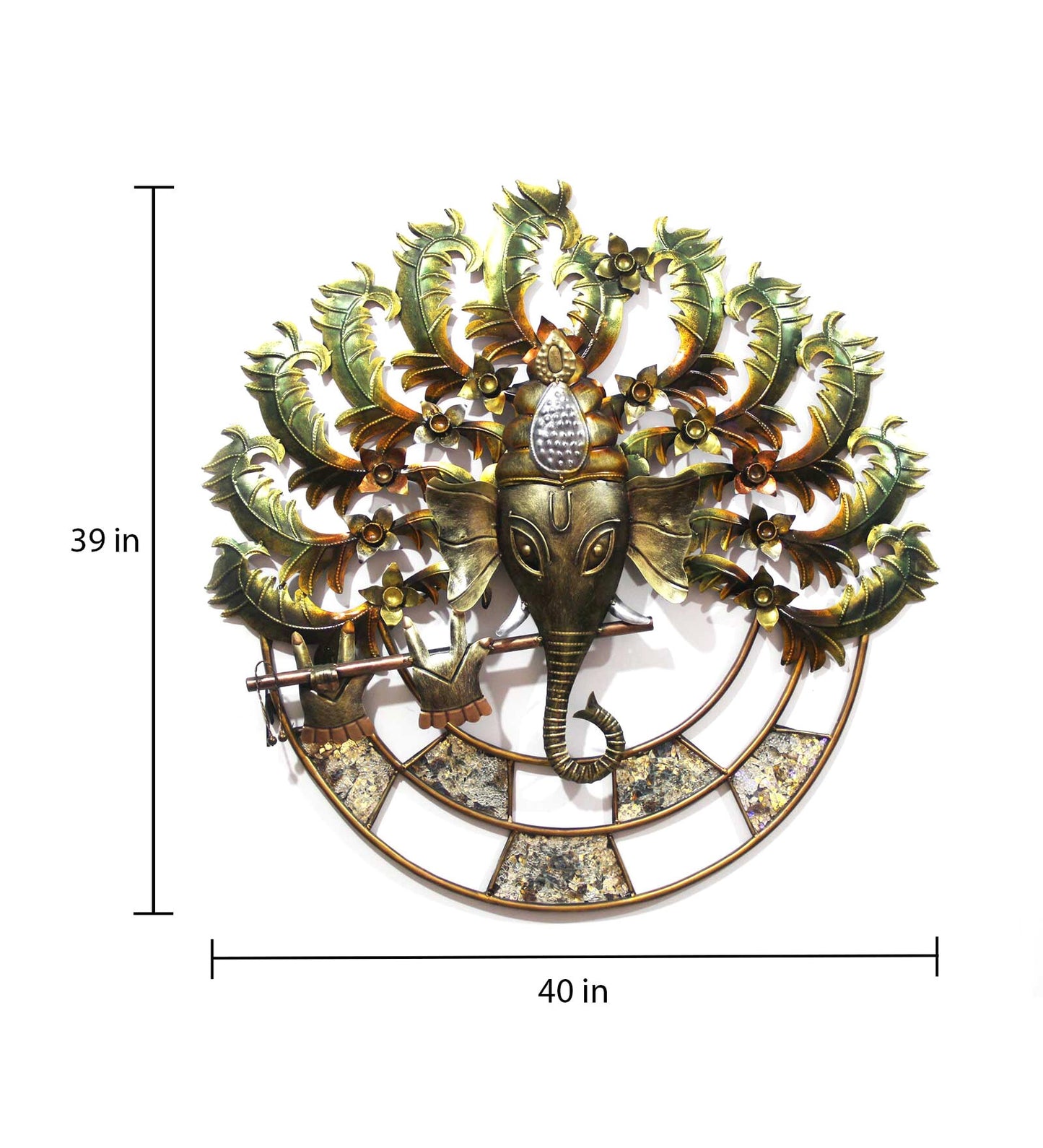 Lord Ganesha Wall Art With LED