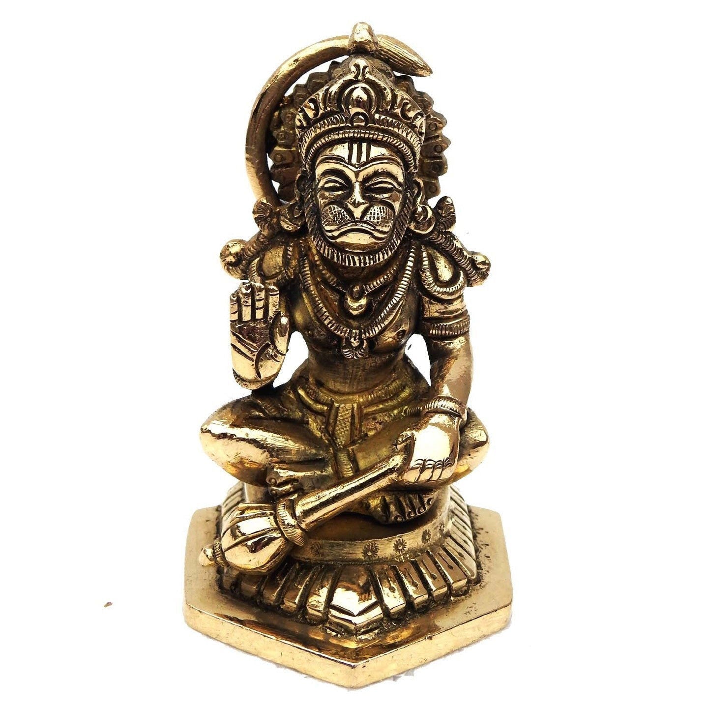 Lord Hanumaan or Bajranbali Brass Made idol and Statue - ArtyCraftz.com