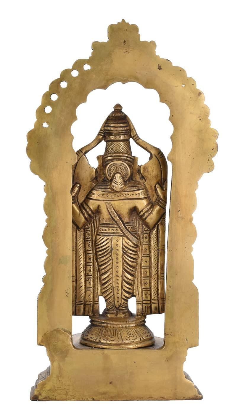 Lord Tirupati Balaji/Sri Venkateswara Brass Statue