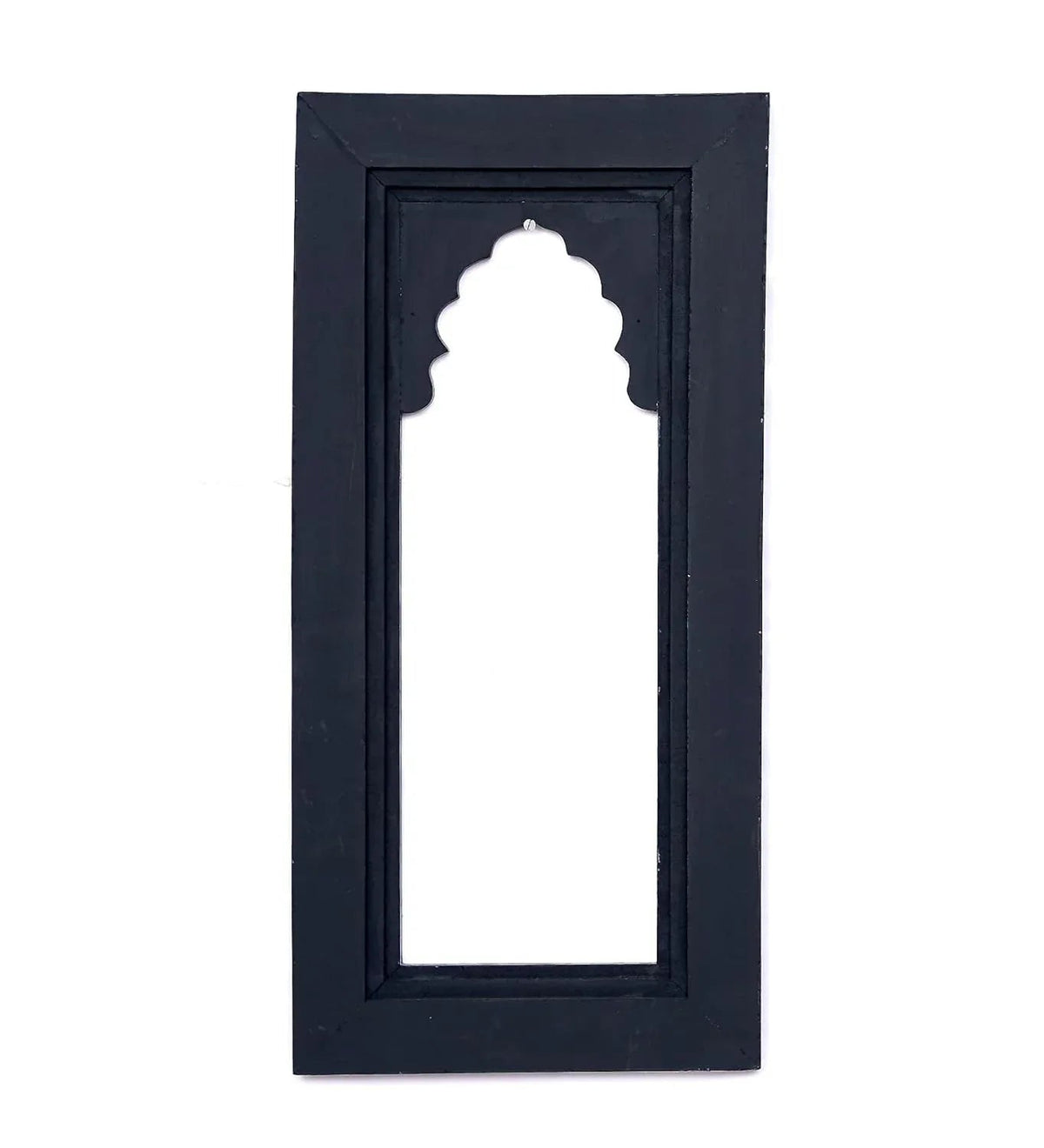 MDF Wall Hanging Carving Jharokha Frame in Blue Colour - ArtyCraftz.com