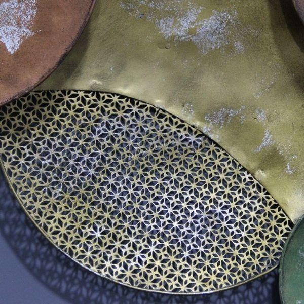 Aurora Circles LED Iron Wall Art - ArtyCraftz.com
