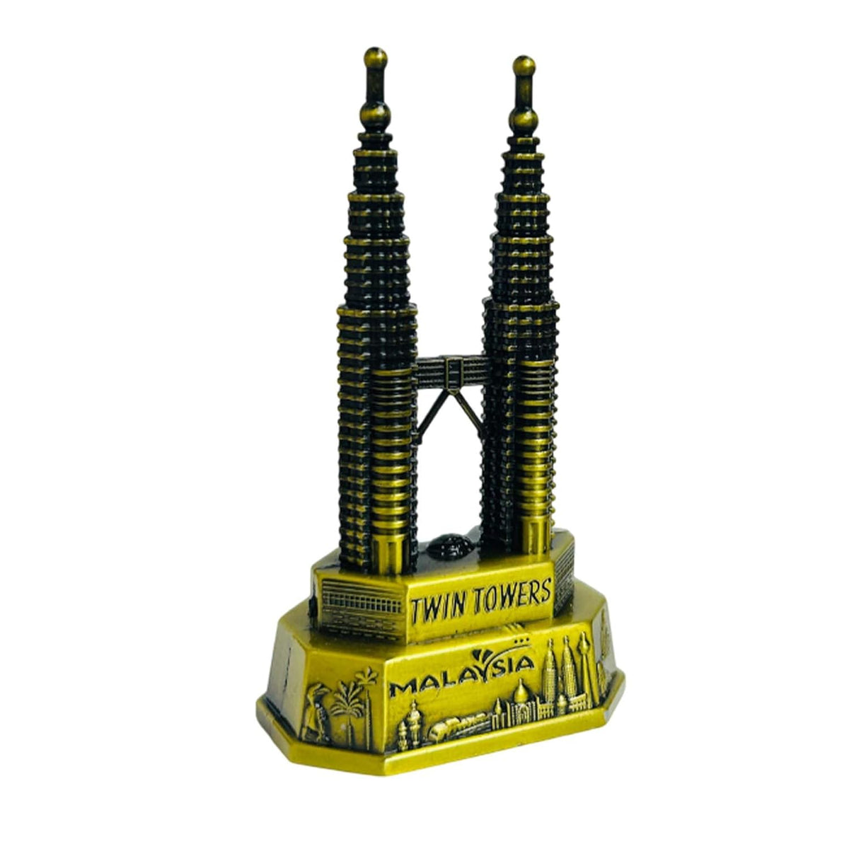 Malaysia Twin Towers Metal Miniature Showpiece-artycraftz.com