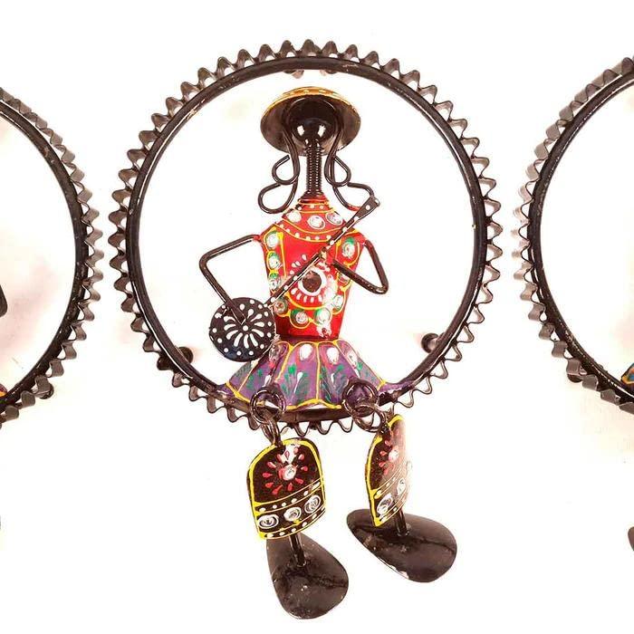 Metal 3 Musician Dolls Showpiece-ArtyCraftz.com