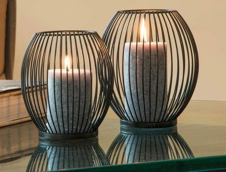 Metal Cage T Light Holder and Candle Holder for Home Decor and Gifting - ArtyCraftz.com