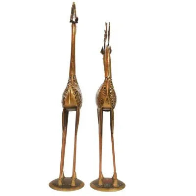 Metal Deer Showpiece Candle Holder