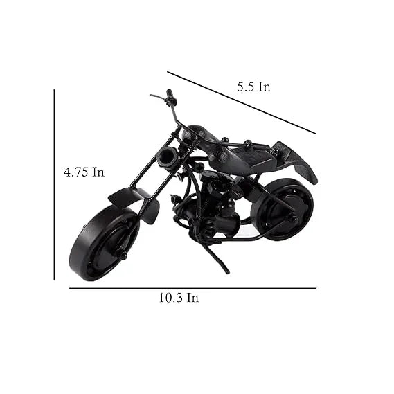 Metal Handmade Vintage Motor Bike Showpiece