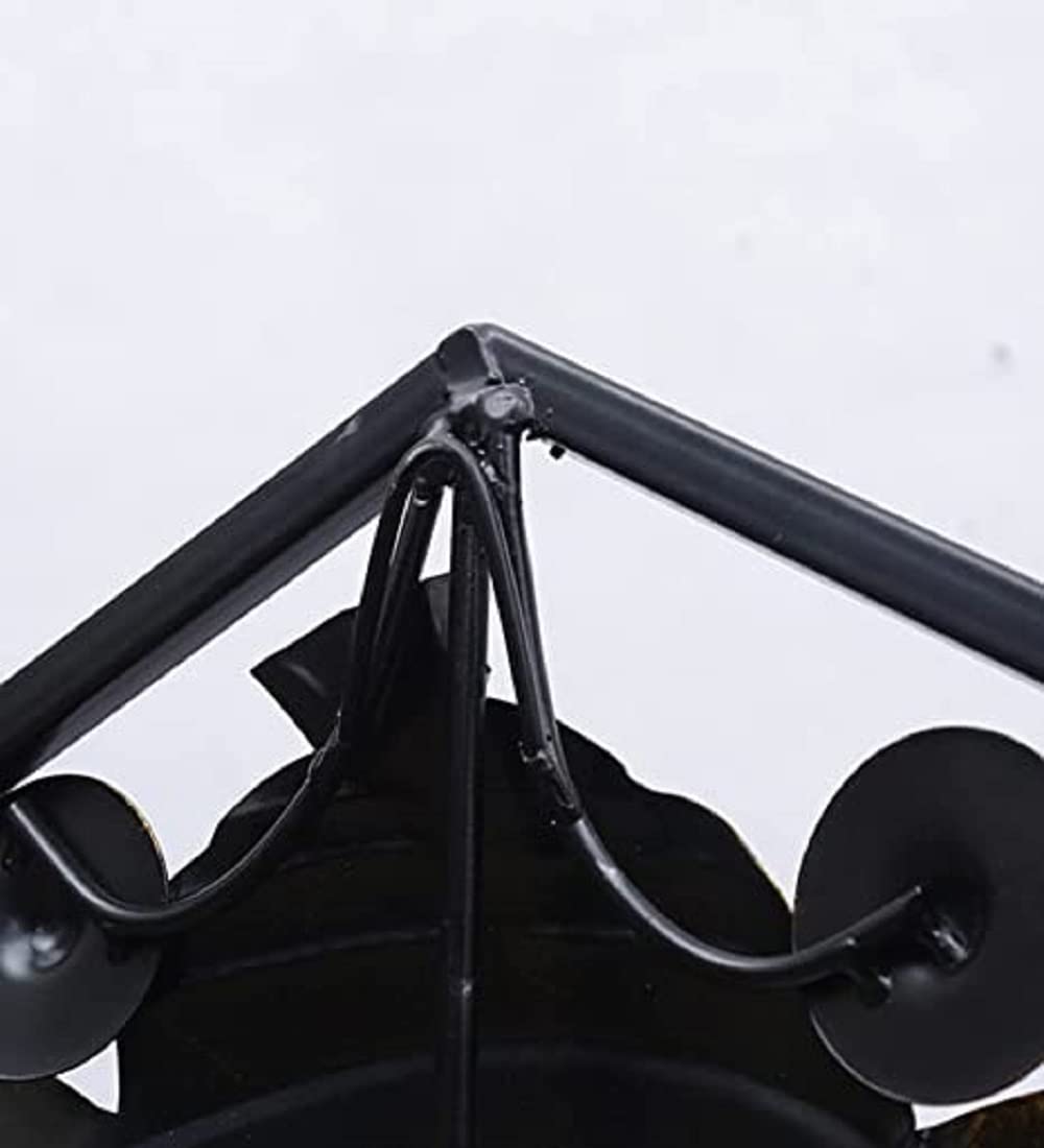 Metal Hexagonal Sitar Ganesh LED Wall Art-ArtyCraftz.com