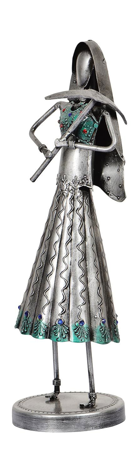 Metal Indian Village Working Ladies Figurines - ArtyCraftz.com