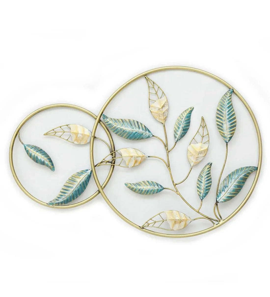 Metal Layla Leaf Family Wall Decor