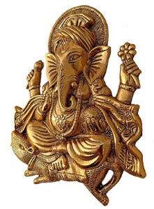 Metal Lord Ganesha Wall Hanging - ArtyCraftz.com