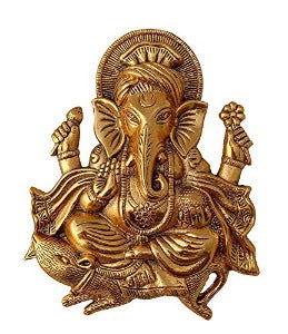 Metal Lord Ganesha Wall Hanging - ArtyCraftz.com