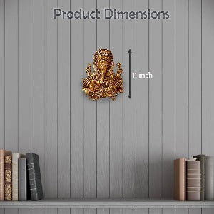 Metal Lord Ganesha Wall Hanging - ArtyCraftz.com