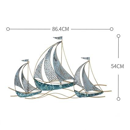 Metal Nautical Sailing Ship Wall Decor/Wall Art - ArtyCraftz.com