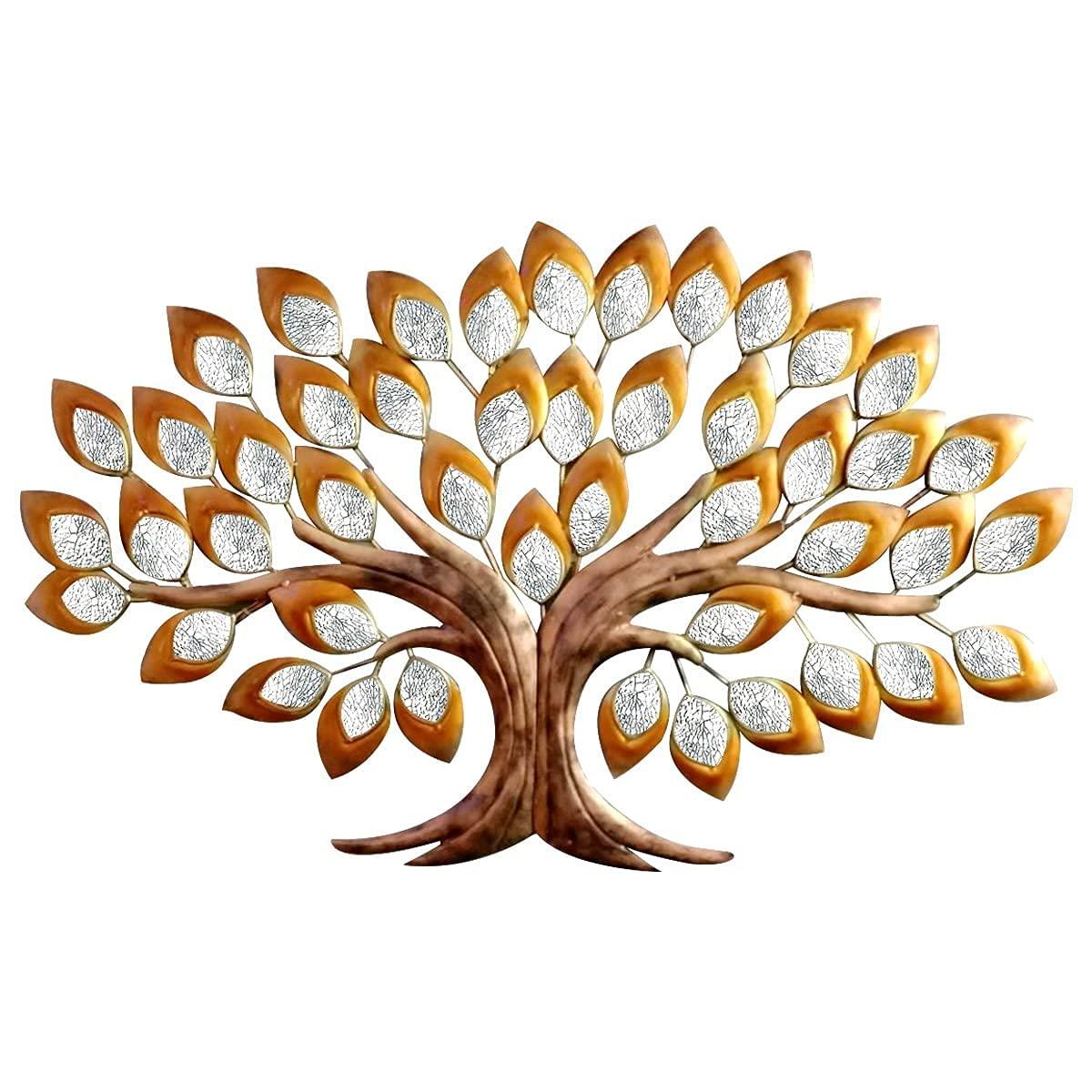 Metal Oak Mosaic Tree Wall Decor-ArtyCraftz.com