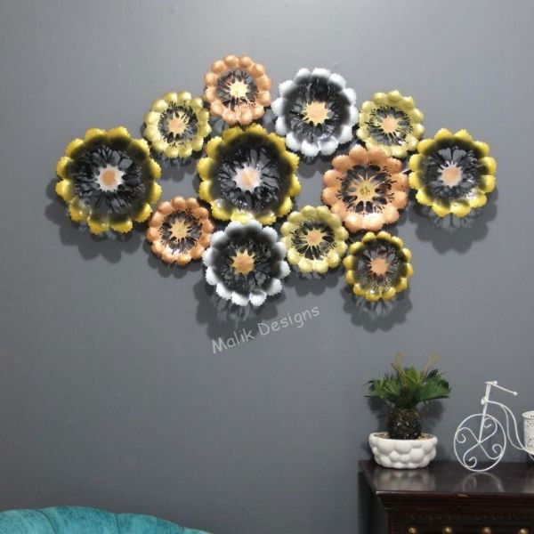 Metal Plates Wall Decor Wedding Gift Home Design Plated Decoration - ArtyCraftz.com