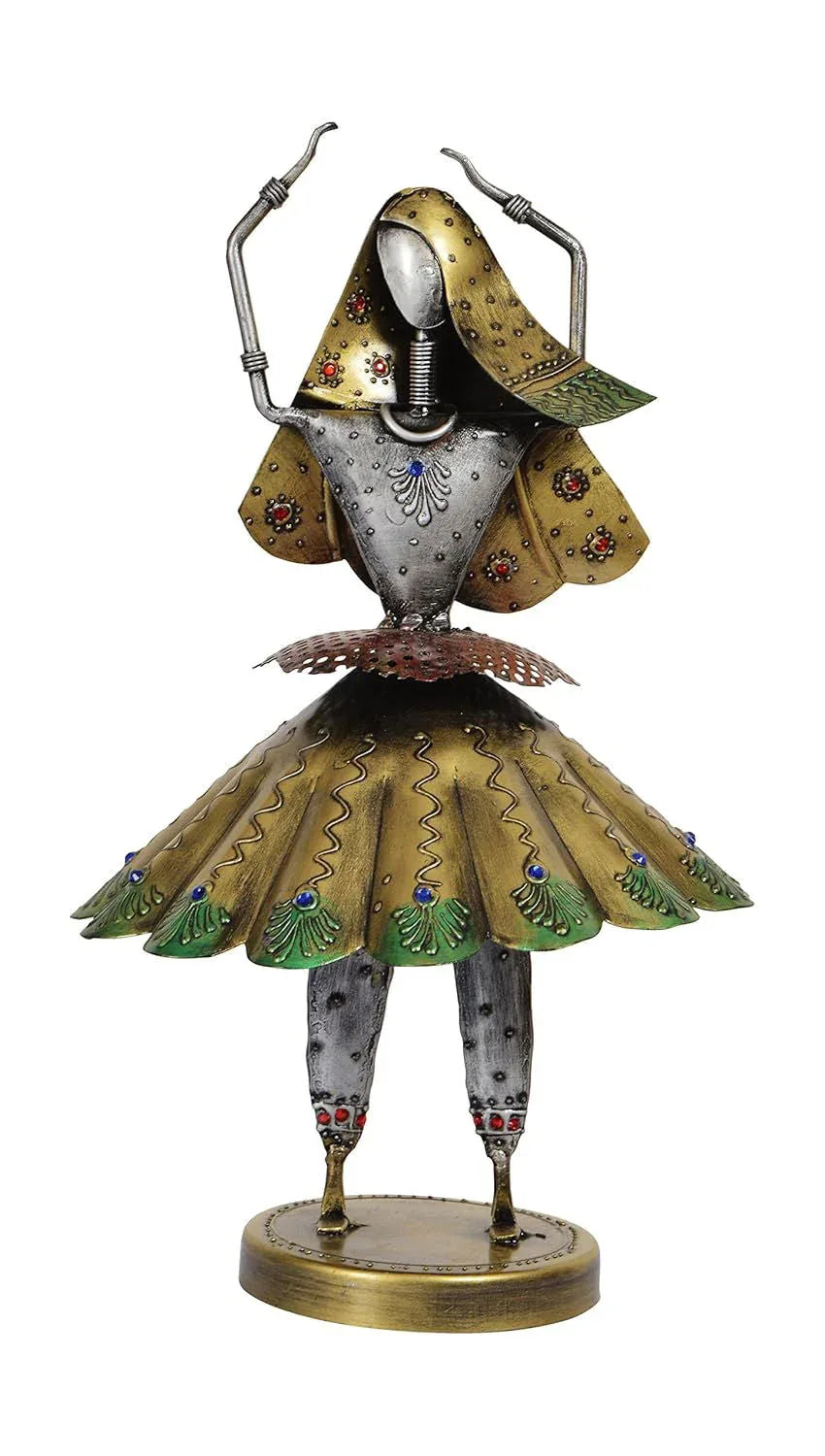 Metal Rajasthani Village Ladies Figurines - ArtyCraftz.com