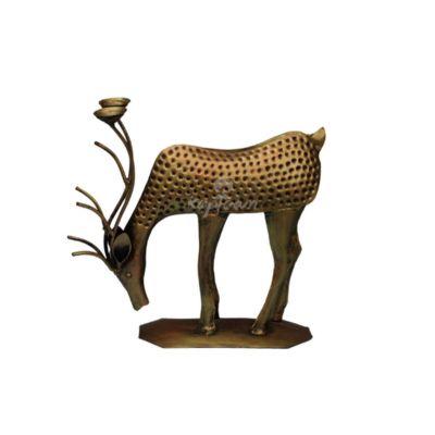 Handcrafted Metal Deer Set for Showpiece - ArtyCraftz.com