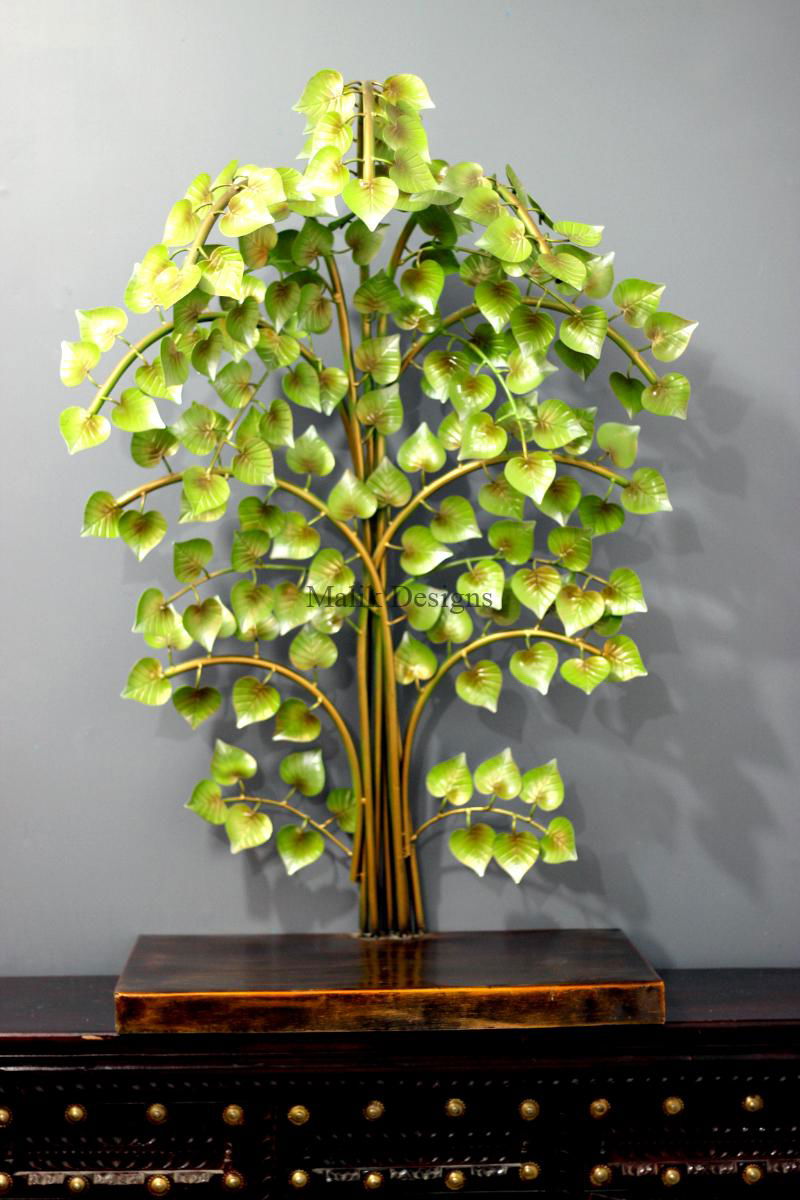 Metal Tree Table Showpiece for Living Room - ArtyCraftz.com