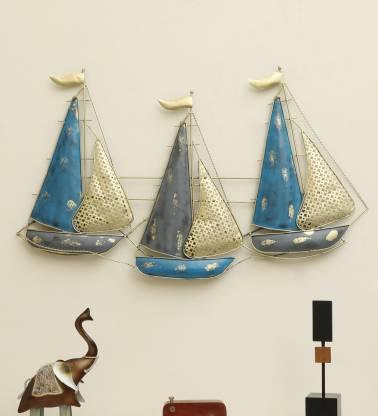 Metal Turkish Boat Wall Decor