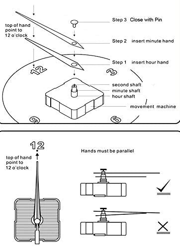 Metal Wall Decor Clock 18 inch, Gold - ArtyCraftz.com