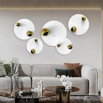 Modern Abstract Circular Wall Art-ArtyCraftz.com