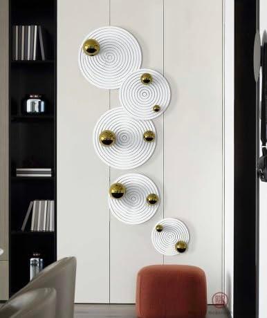 Modern Abstract Circular Wall Art-ArtyCraftz.com