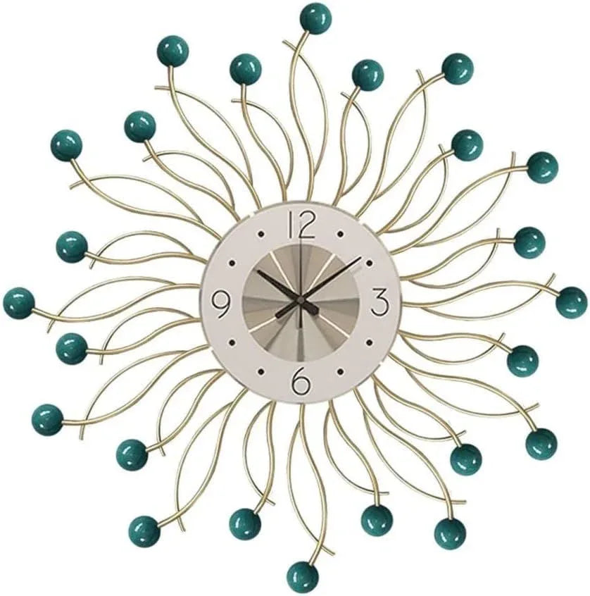 Modern Simple Meteor Beads 24*24 inch Style Decor Clock - ArtyCraftz.com