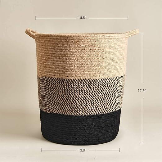 Multi-Purpose Handcrafted Woven Storage Planter Basket