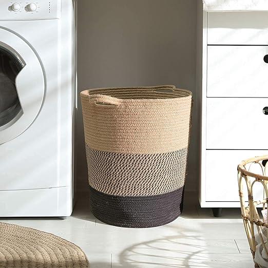 Multi-Purpose Handcrafted Woven Storage Planter Basket