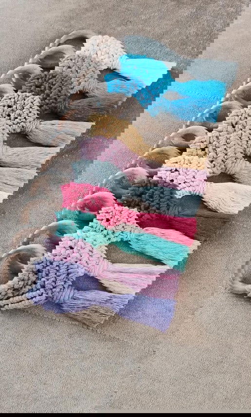 Napkin Ring (Set of 12) Set of 2 Napkin Rings(Multi Color) - ArtyCraftz.com