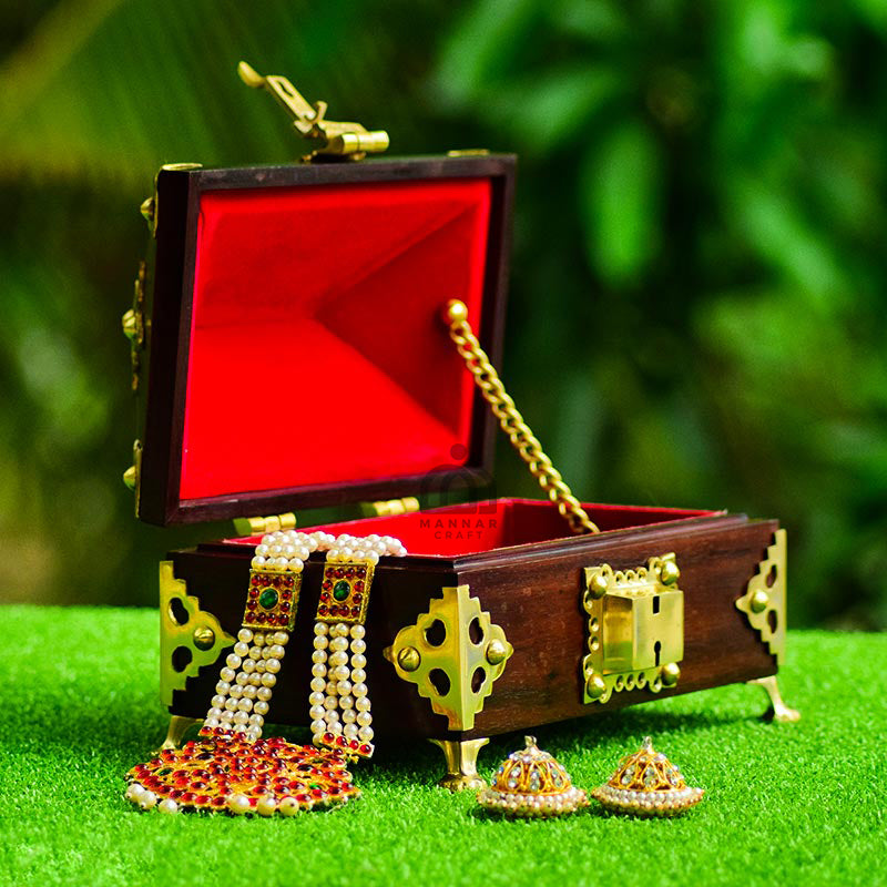 Nettoor Petti Rosewood Amadapetti/Jewel Box - ArtyCraftz.com