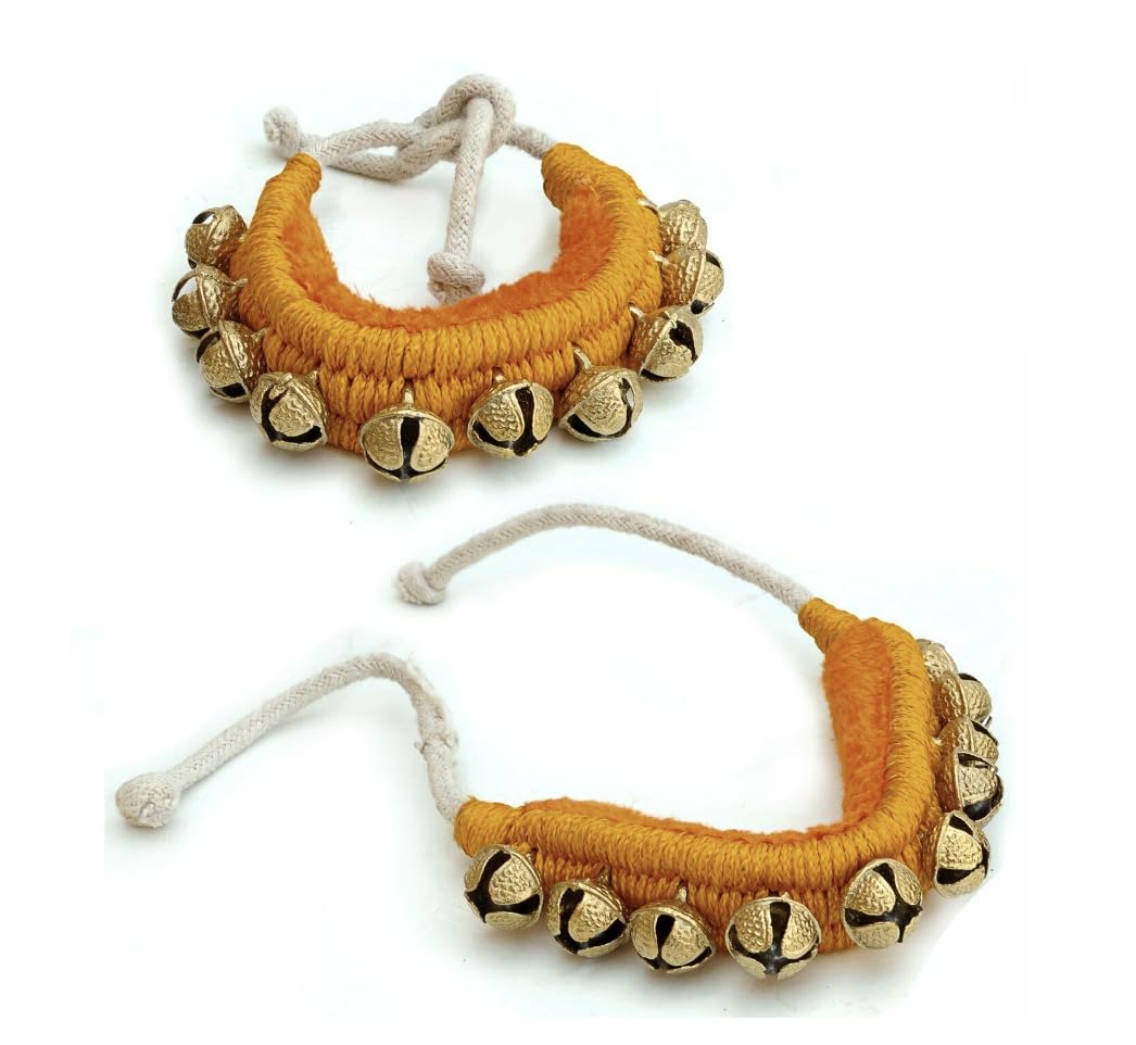 One Line Big Dancing Bells Padded Ghungroo Pair