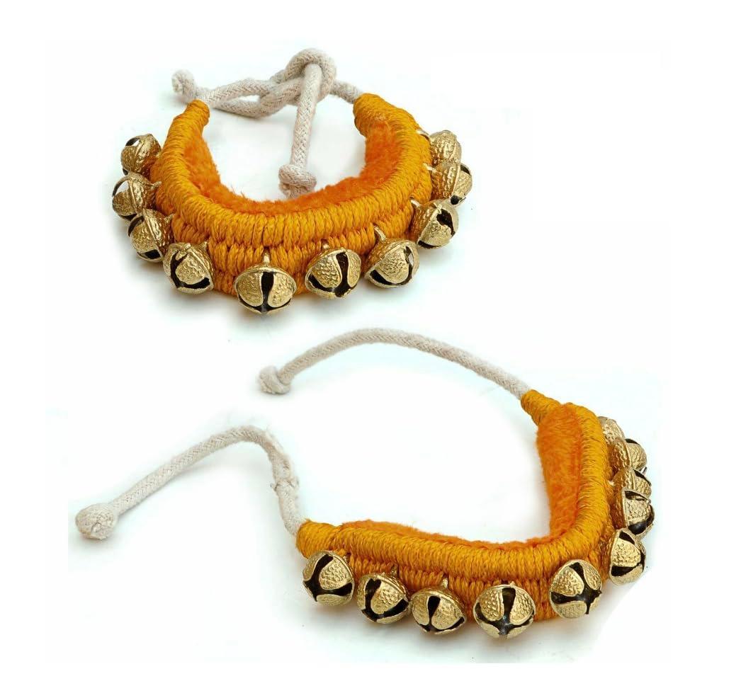 One Line Big Dancing Bells Padded Ghungroo Pair