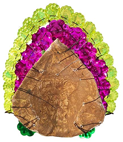 Ornamental Durga Devi Chhau Mask-ArtyCraftz.com