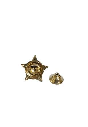 Panchmukhi Deepak with Brass Finish