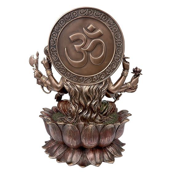 Polyresin Gayatri Maa on Lotus - ArtyCraftz.com
