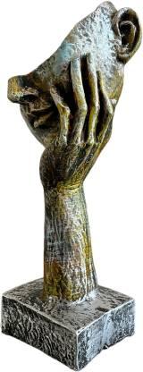 Polyresin Handmade Thinking Face Decorative Statue Showpiece - ArtyCraftz.com