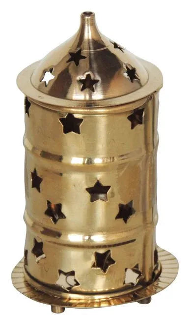 Brass Oil Lamp Akhand Jyoti Diya Deepak OM Swastik Hindu Puja/Pooja Religious Dia Tample Puja Diwali Deepak - ArtyCraftz.com